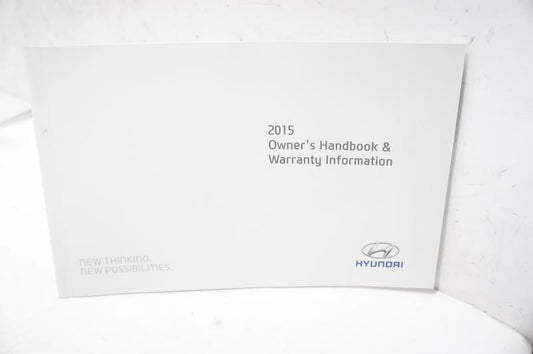 2015 Hyundai Sonata Owner's Manual Book Set with Case - Alshned Auto Parts