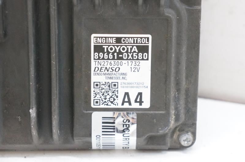 2019 Toyota Camry Computer Control Module ECU ECM 89661-0X580 OEM - Alshned Auto Parts