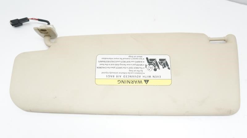 06-11 Volkswagen CC Volks Passenger RT Side Sunvisor (Beige) OEM 1K0857552K2F4 - Alshned Auto Parts