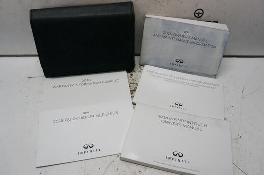 2018 Infiniti Q50 Owner's Manual Book Case OM018E0 0V37U0 OEM - Alshned Auto Parts
