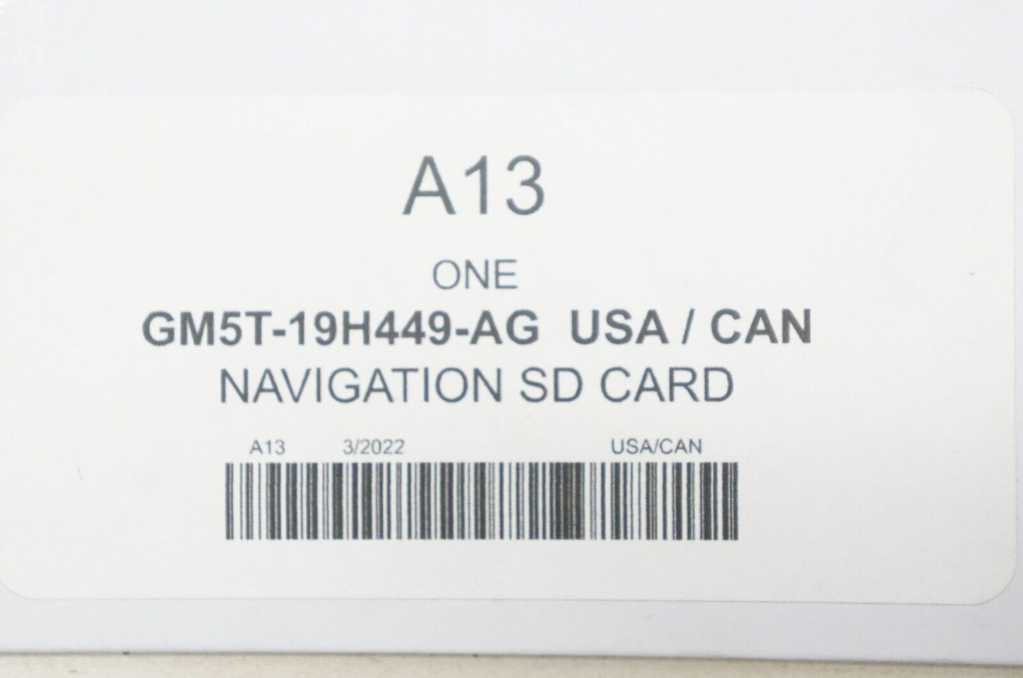 14-16 Ford F-150 Explorer Lincoln Navigation SD CARD Map GM5T-19H449-AG OEM A13 - Alshned Auto Parts