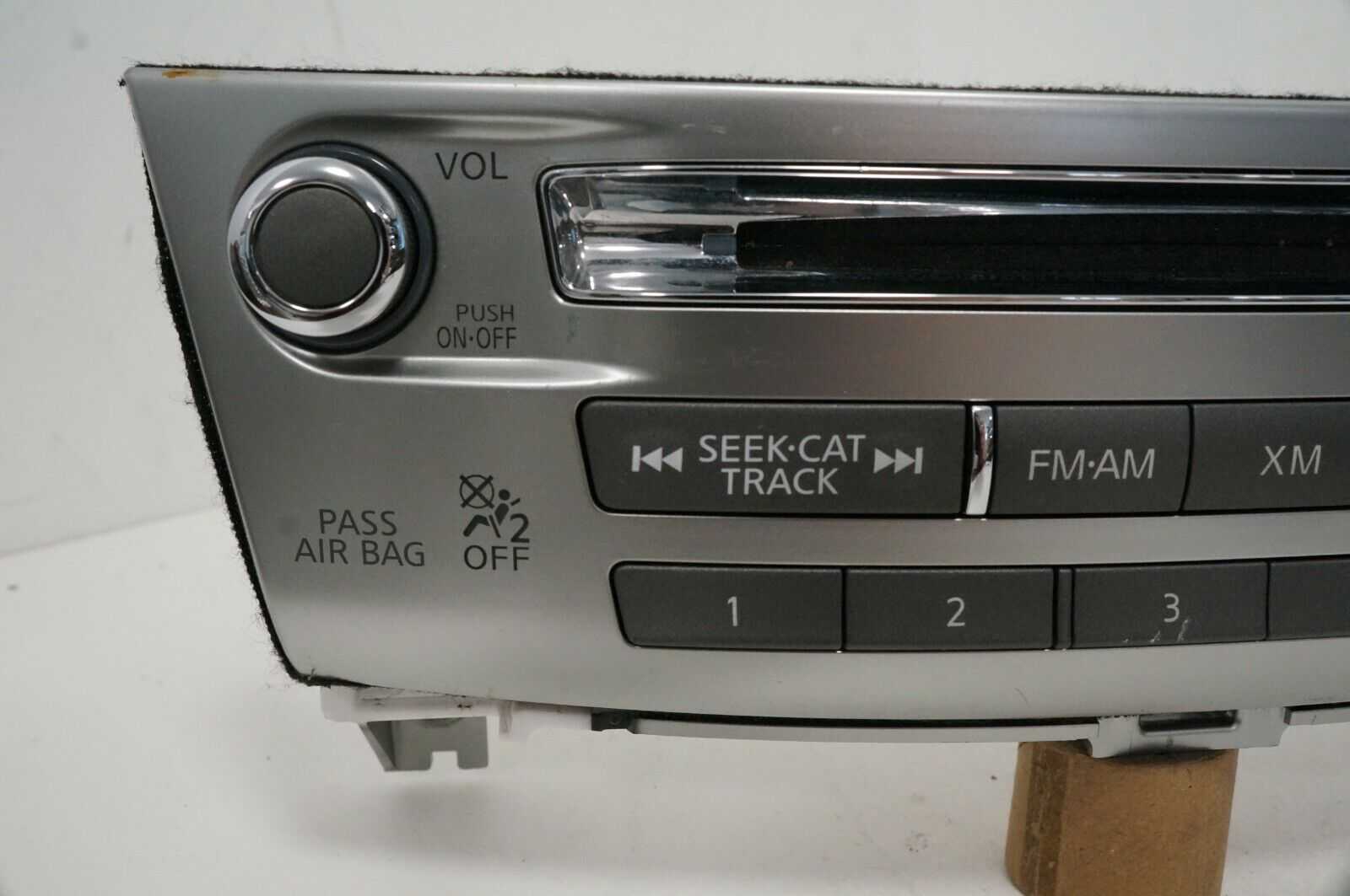 2014-2017 Infiniti QX60 Radio Faceplate Trim Panel 253W100A11 OEM VA966 - Alshned Auto Parts