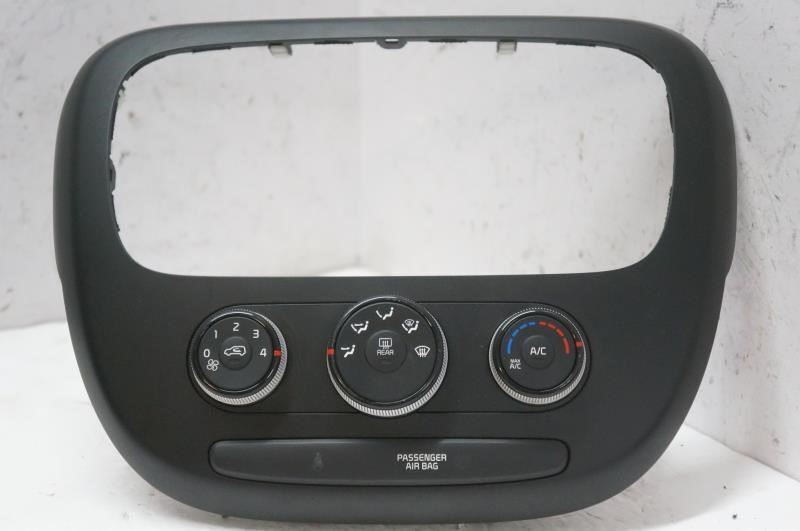 14-16 Kia Soul AC Heater Temperature Climate Control Faceplate 97250B2AS1ASB OEM - Alshned Auto Parts