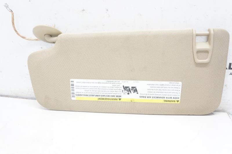 *READ* 13-14 Buick Encore Right Passenger Sun Visor Cloth 95330444 OEM - Alshned Auto Parts