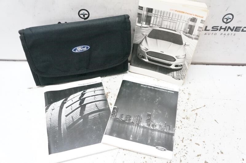 2013 Ford Fusion Owner's Manual Book Case DL1J19T201 AB OEM - Alshned Auto Parts