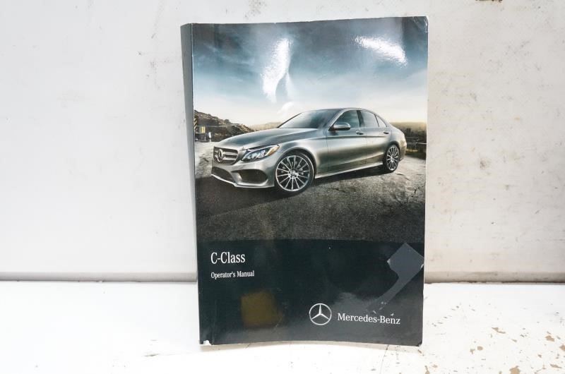 2016 Mercedes Benz C-Class Operators Manual Book Case 205 584 71 06 OEM - Alshned Auto Parts