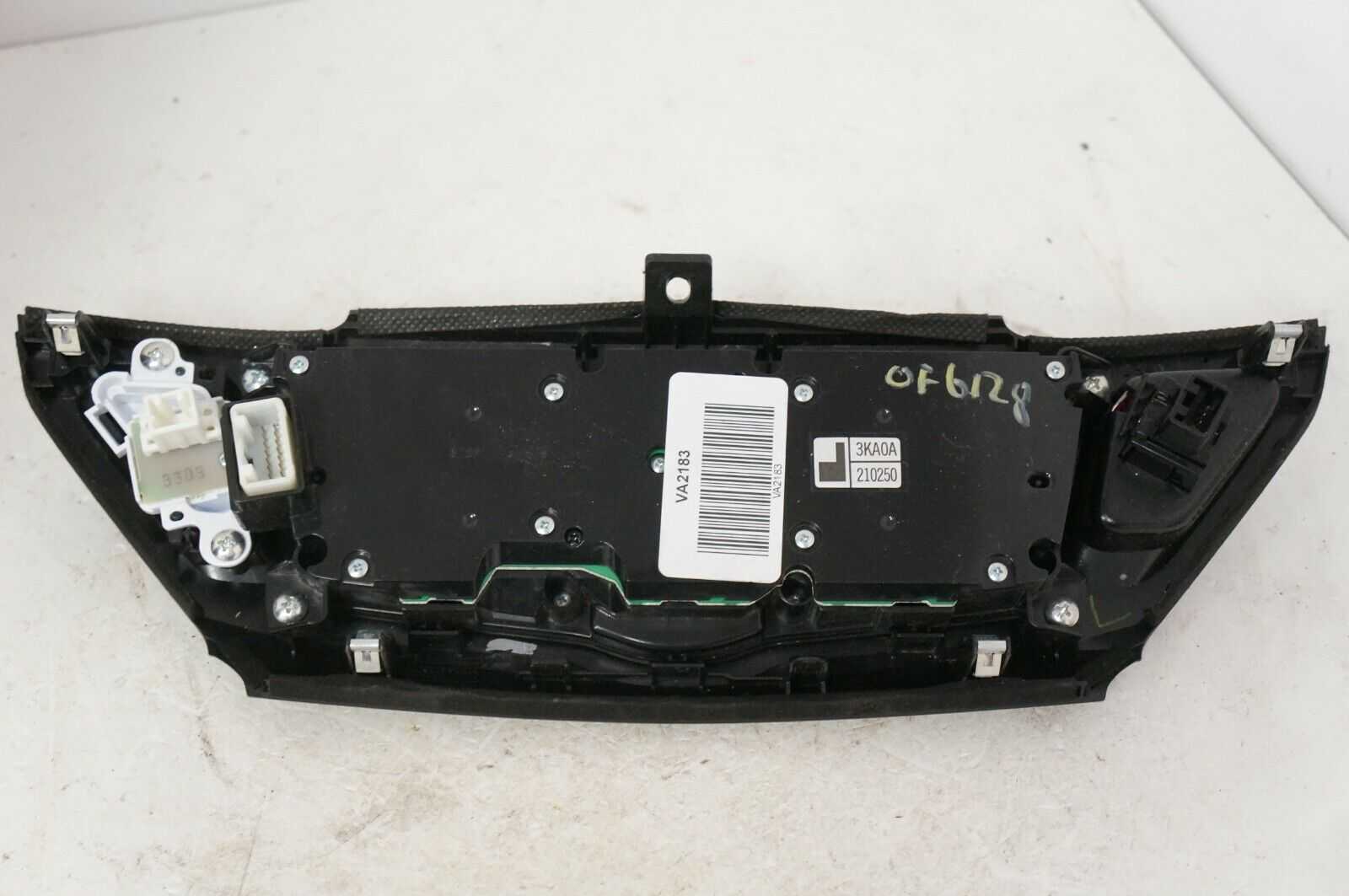 13-16 Nissan Pathfinder Info Control Panel for Display 3KA0A 210250 OEM - Alshned Auto Parts