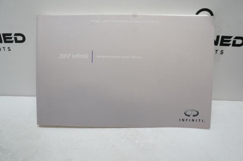 2017 Infiniti Q70 Owner's Manual Set with Case - Alshned Auto Parts