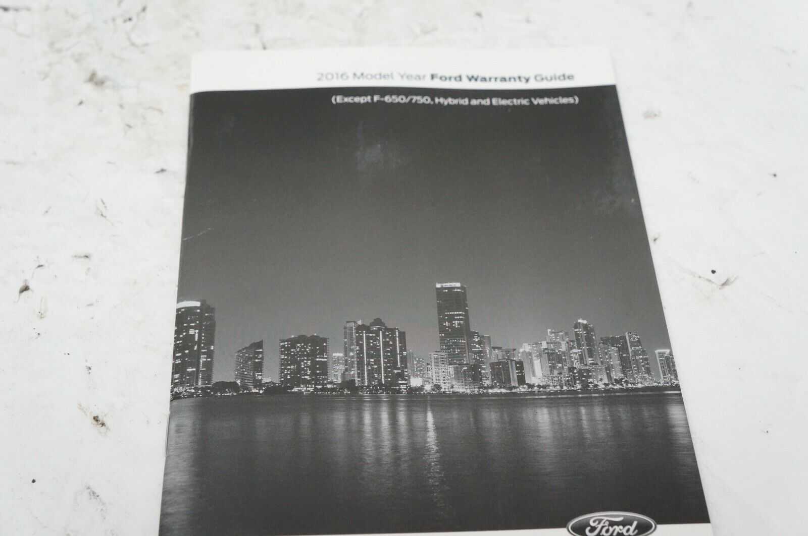 2016 Ford Fusion Owner's Manual & Warranty Guide with Case - Alshned Auto Parts