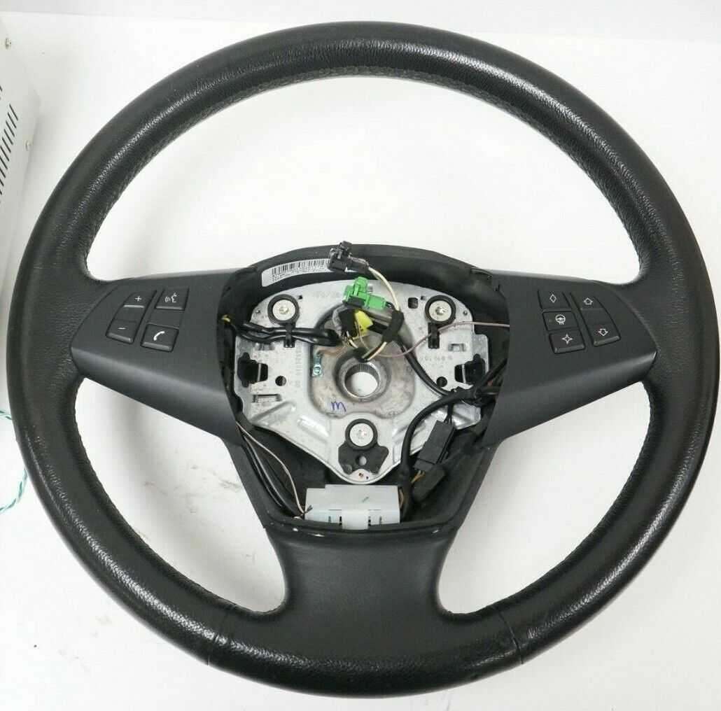 2007-13 BMW E70 X5 Driver's Steering Wheel w/ Audio Controls OEM 32-30-6-794-605 - Alshned Auto Parts