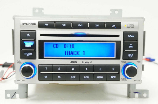 2007 2008 Hyundai Santa Fe AM FM Radio MP3 Satellite CD Player OEM 96100-0W001 Alshned Auto Parts