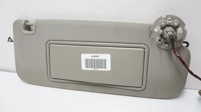 2013 Cadillac ATS Passenger Right Sun Visor Gray 22980477 OEM - Alshned Auto Parts