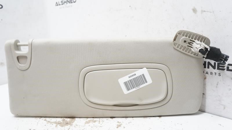 2016 Jeep Cherokee Passenger Right Sun Visor Gray 1UB78HDAAG OEM - Alshned Auto Parts