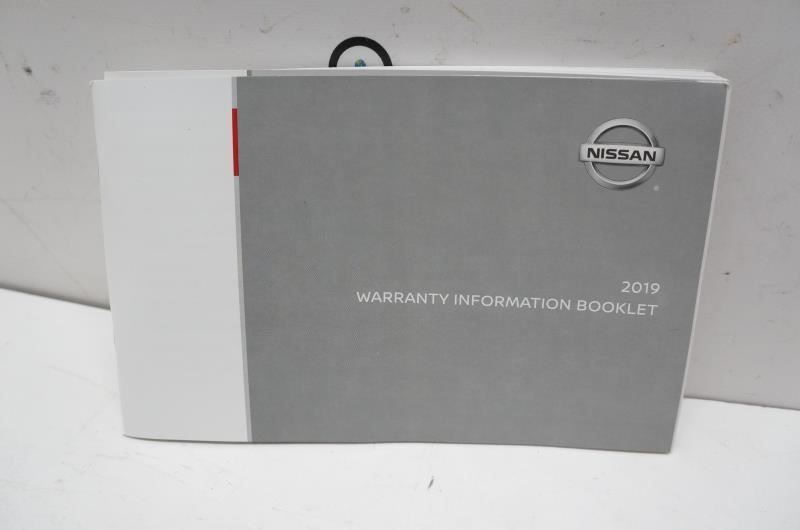 2019 Nissan Rogue Owner's Manual Supplement with Case - Alshned Auto Parts