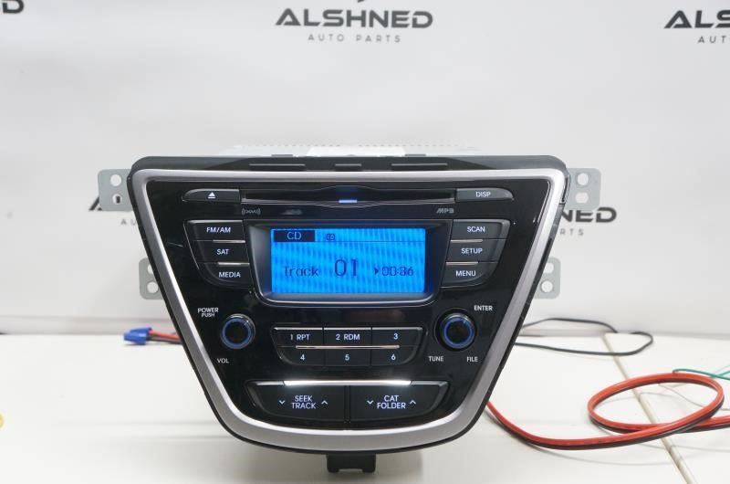 2013 Hyundai Elantra CD MP3 Player Radio Receiver 96170-3X155RA5 OEM - Alshned Auto Parts