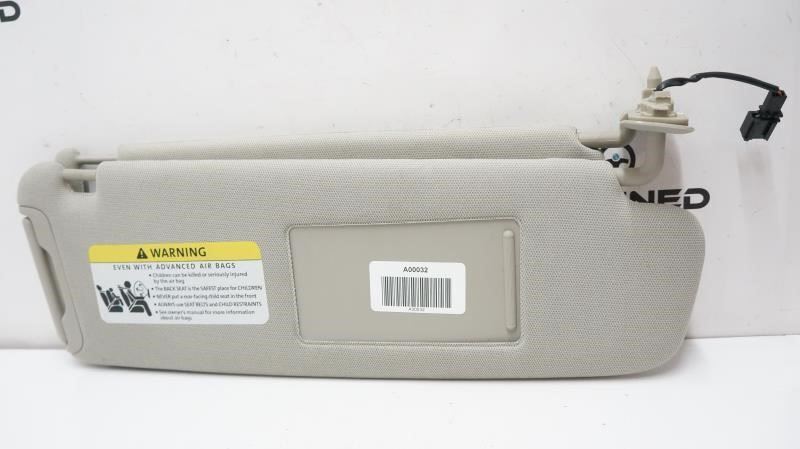 2007-2015 Audi Q7 Passenger Right Sun Visor Gray 4L0857552AHM66 OEM - Alshned Auto Parts