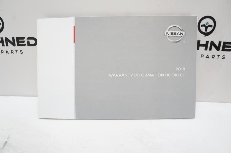 2018 Nissan Rogue Owner's Manual Set with Case - Alshned Auto Parts