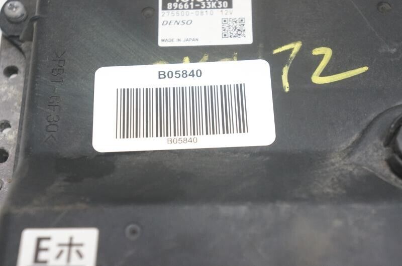 2012 Lexus ES350 Engine Computer Control Module ECU ECM 89661-33K30 OEM - Alshned Auto Parts