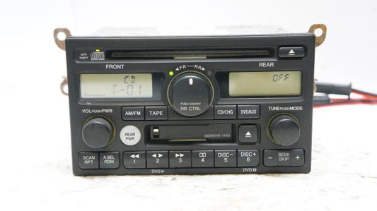 02-04 Honda Odyssey AM/FM CD Anti-Theft Radio OEM 39100-SOX-A500 ID 1TX0 - Alshned Auto Parts