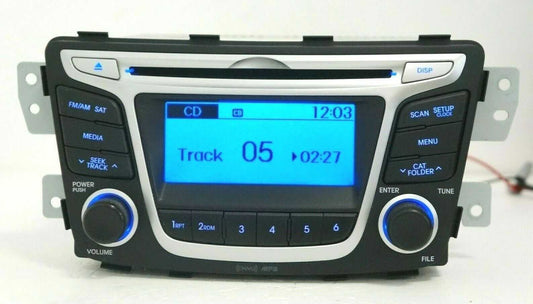 2012-2014 Hyundai Sonata CD Player MP3 Satellite FM AM Radio OEM 96170-1R1104X - Alshned Auto Parts