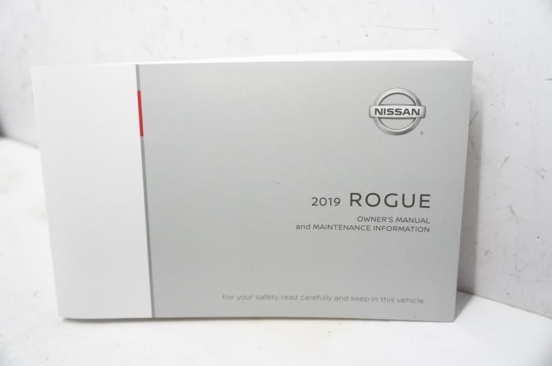 2019 Nissan Rogue Owner's Manual Book Set with Case - Alshned Auto Parts