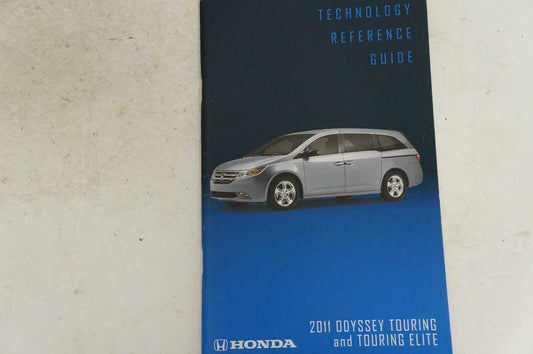 2011 Honda Odyssey Owners Manual Handbook Set w/ Case technology reference guide - Alshned Auto Parts