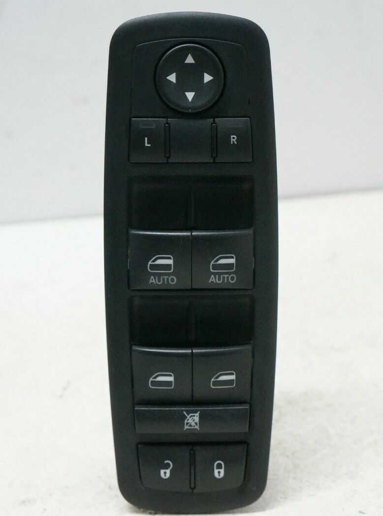 12-16 Dodge Caravan LH Driver Master Power Window Switch 68110871AA OEM VA2654 - Alshned Auto Parts