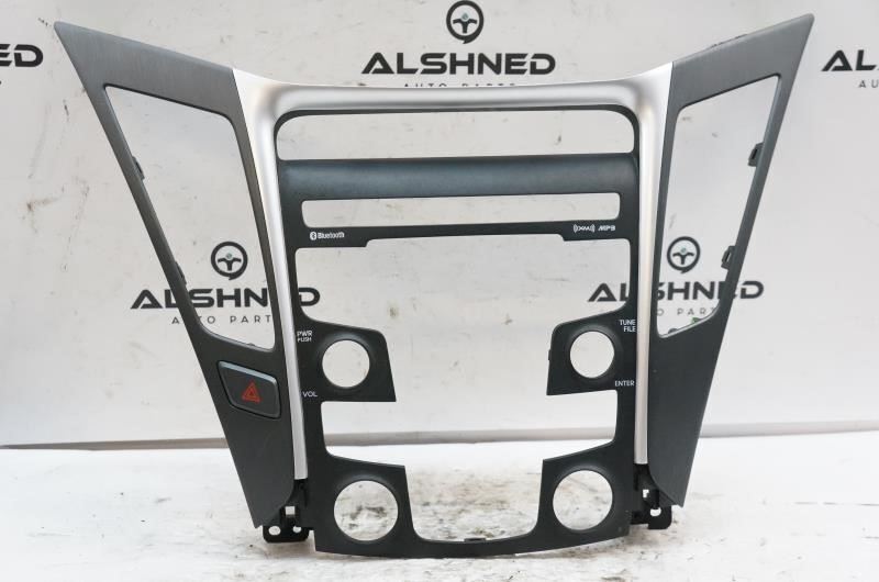 2011 Hyundai Sonata Center Dash Radio Climat Control Trim Bezel 84740-3Q460 OEM - Alshned Auto Parts