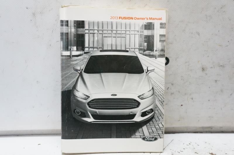 2013 Ford Fusion Owner's Manual Book Case DL1J19T201 AB OEM - Alshned Auto Parts