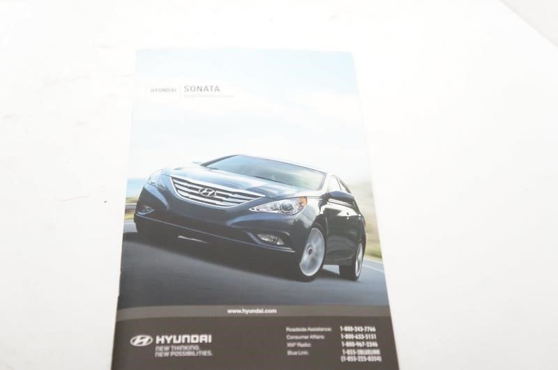 2013 Hyundai Sonata Owner's Manual Book Set with Case R1915 - Alshned Auto Parts