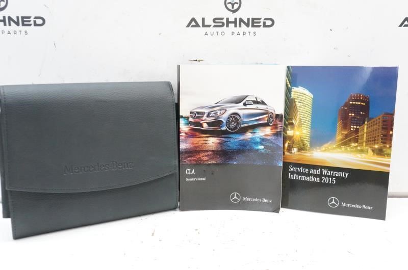 2015 Mercedes-Benz CLA250 Operators Manual Book Warranty Case 1175847400 OEM - Alshned Auto Parts