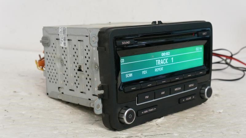 *READ* 11-14 Volkswagen Jetta AM/FM CD MP3 Radio OEM 1K0035164D CODE 1592 - Alshned Auto Parts