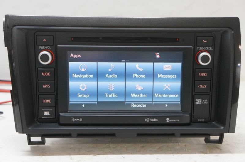 14-18 Toyota Sequoia JBL Screen Radio CD ENTUNE Navigation 86100-0C240 OEM 51015 - Alshned Auto Parts