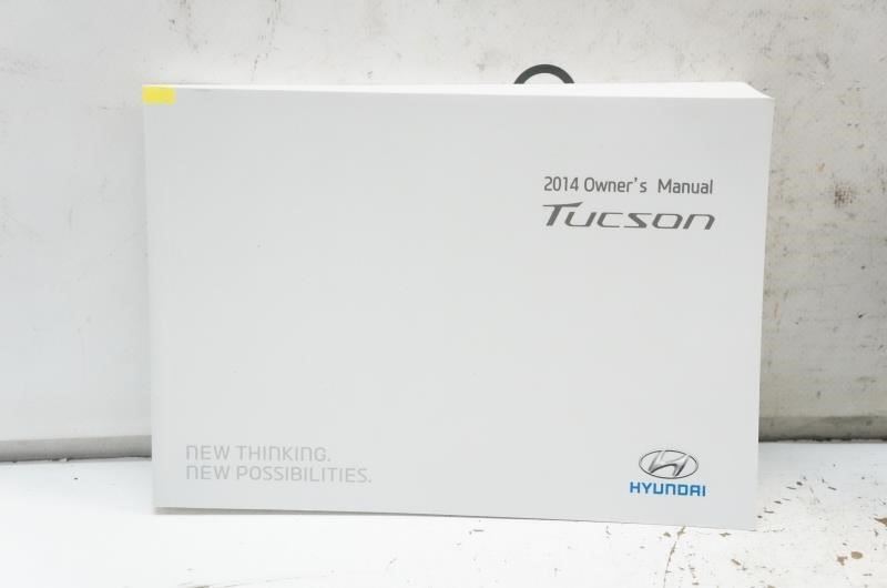 2014 Hyundai Tucson Owner's Manual Book Case E2S0-EU41F OEM - Alshned Auto Parts