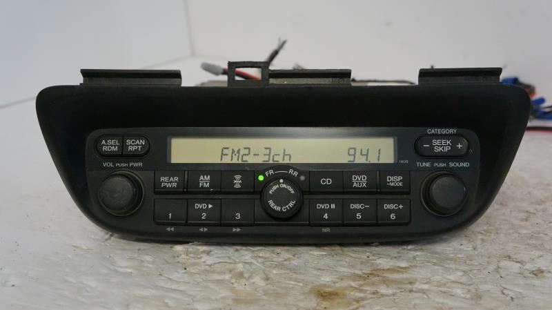 05-07 Honda Odyssey AM/FM CD Anti-Theft Radio OEM 39100-SHJ-A800 ID 1AU0 - Alshned Auto Parts