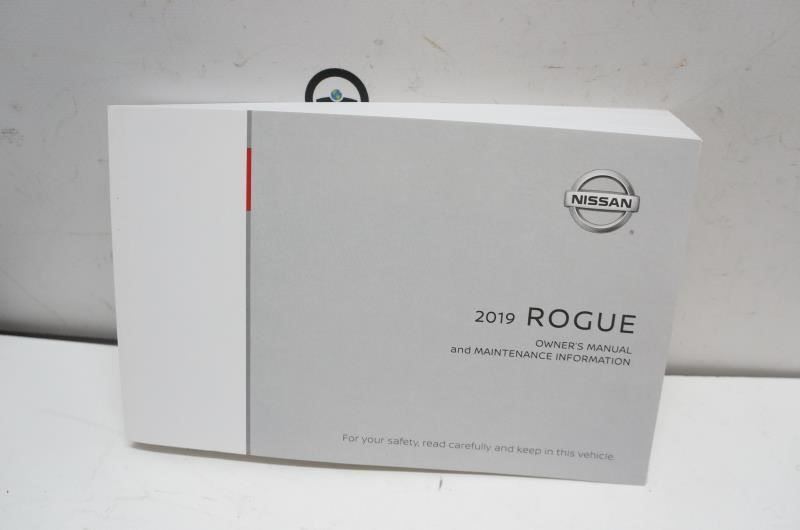 2019 Nissan Rogue Owner's Manual Supplement with Case - Alshned Auto Parts