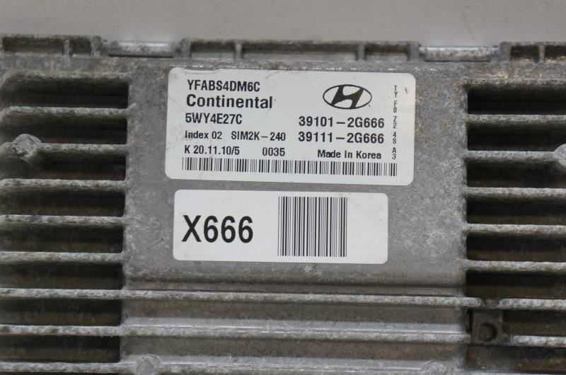 2011 Hyundai Sonata 2.4L Engine Computer Control Module ECU 39111-2G666 OEM - Alshned Auto Parts