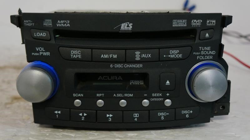 *READ* 2007 Acura TL 6 DISC Anti-Theft Radio OEM 39100-SEP-A100 ID 1TB4 - Alshned Auto Parts