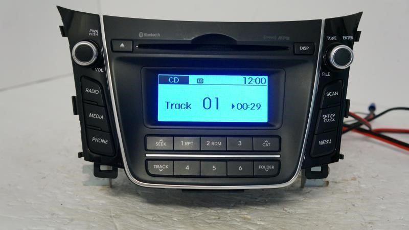 17 Hyundai Elantra AM/FM CD MP3 SAT Radio OEM 96170-A5260GU Model AC1B2A5AN - Alshned Auto Parts