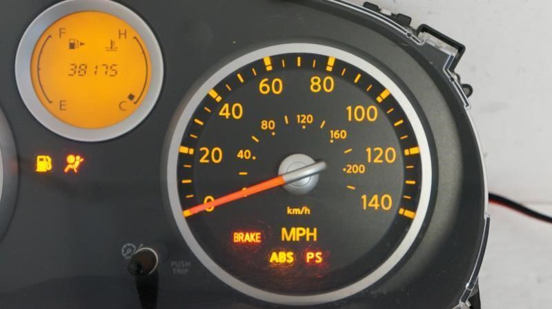 09 Nissan Sentra Speedometer Cluster Mileage 38,175 OEM 24810-ZJ80B - Alshned Auto Parts