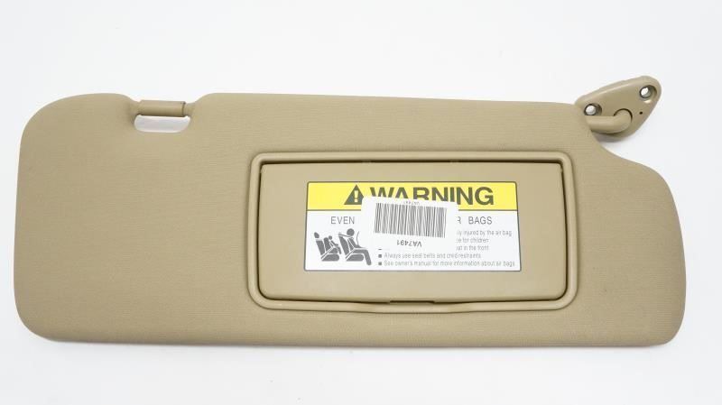 07-09 Honda CR-V Passenger Right Side Sun Visor (BEI) OEM 83230-SWA-A82ZB - Alshned Auto Parts