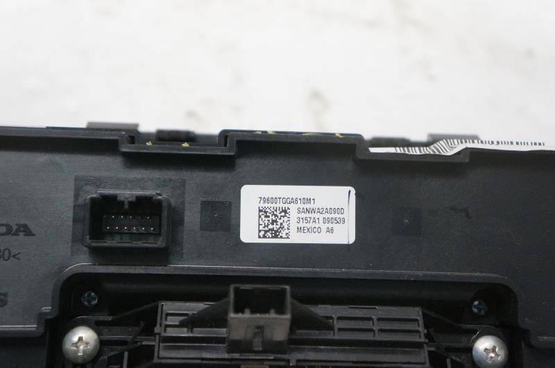 2017-2018 Honda Civic AC Heater Temperature Climate Control 79600TGGA610M1 OEM - Alshned Auto Parts