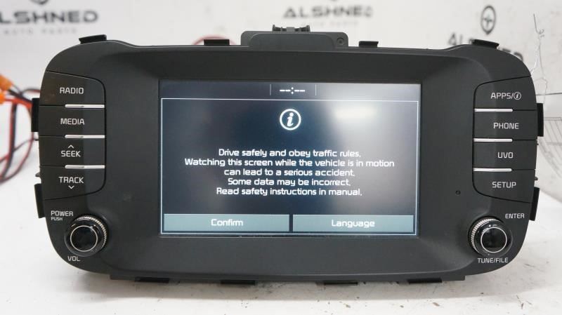 2017-2019 Kia Soul AM FM MP3 Radio Receiver 96160-B2310CA OEM - Alshned Auto Parts