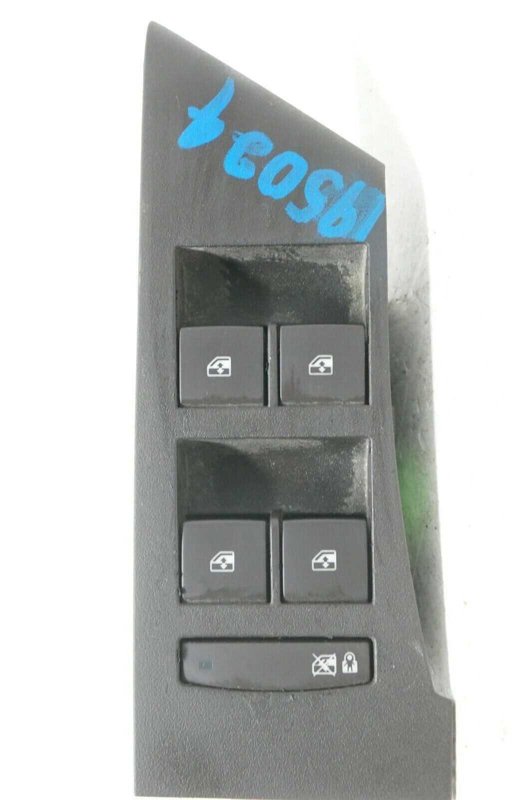 2012-2014 Buick Verano Driver Left Master Window Switch 20912823 OEM - Alshned Auto Parts