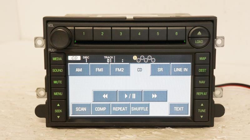 6-09 Mercury Mountaineer 6 DISC Navigation Touch Screen Radio OEM 7L2T-18K931-CC - Alshned Auto Parts