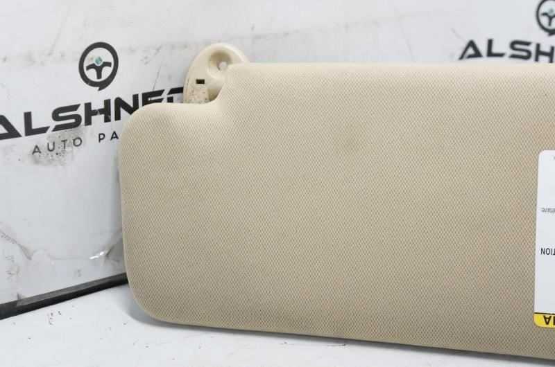 *READ* 2015 Toyota Highlander Right Passenger Sun Visor Cloth 74310-0E070-A0 - Alshned Auto Parts