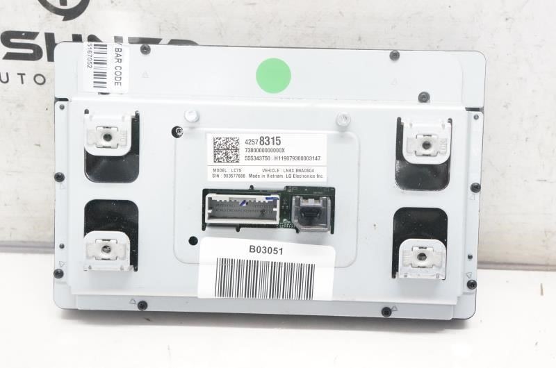 2018 GMC Acadia Information Display Screen 42578315 OEM *ReaD* - Alshned Auto Parts