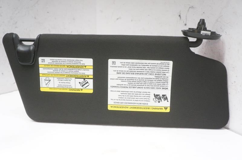 2011-2015 Ford Explorer Driver Left Sun Visor Black BB5Z-7804105-BA OEM - Alshned Auto Parts