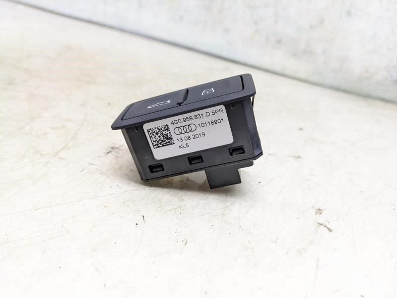 2018-23 Audi S5 RR Tailgate Trunk Lid Open Release Switch 4G0-959-831-D-5PR OEM - Alshned Auto Parts