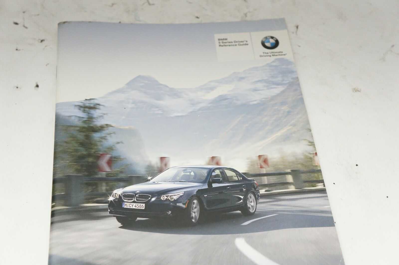 2008 BMW 5 Series Reference Guide Warranty Info Book with Case - Alshned Auto Parts